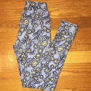 Floral print tween lularoe legging